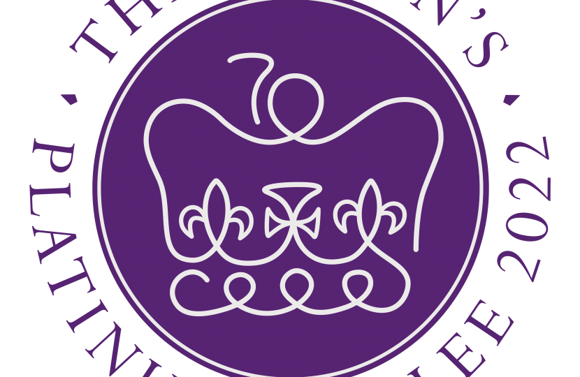 The Queen's Platinum Jubilee Logo