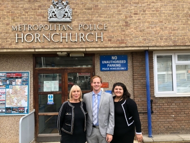 Cllrs Christine Smith, Ciaran White, and Maggie Themistocli are your local councillors for Hylands and have welcomed the announcement to save Hornchurch Police Station.